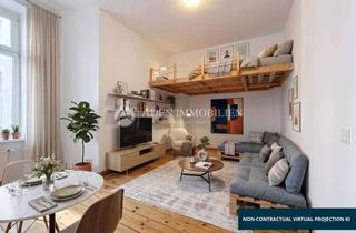Wohnung kaufen in Weisestraße 30, 12049 Neukölln, Bezugsfrei! Schöne, geräumige 1-Zimmer-Altbauwohnung im Trendbezirk Neukölln - Schillerkiez