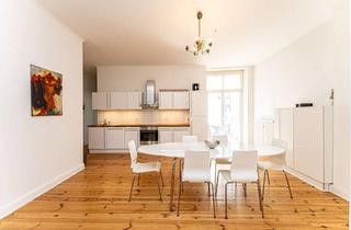 Wohnung kaufen in Prenzlauer Allee 88, 10405 Prenzlauer Berg, Sanierte 4-Zimmer-Altbauwohnung mit 2 Balkonen, Einbauküche und Aufzug