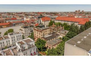 Penthouse kaufen in Prenzlauer Berg, 10407 Prenzlauer Berg, Rarität: Penthouse-Maisonette in historischer Brauerei mit Aufdachterrasse und Glaspavillon