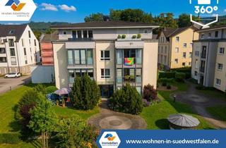 Wohnung kaufen in 58840 Plettenberg, VR IMMO: Komfortables Wohnen mit Aufzug, Wintergarten und schöner Außenanlage im Zentrum.