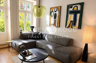 Wohnung kaufen in 20253 Hoheluft-West, Stilvolle Gartenwohnung im begehrten Generalsviertel von HH-Hoheluft-West