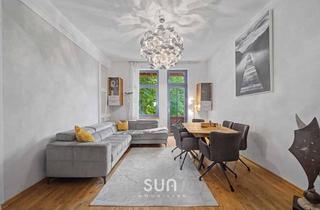 Wohnung kaufen in 64291 Arheilgen, MODERNISIERTE ALTBAUWOHNUNG MIT KAMIN & BALKON IM GRÜNEN – 4 Zimmer auf 100m² in Darmstadt-Arheilgen