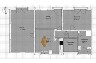 Wohnung mieten in 34246 Vellmar, Helle 3 Zimmer-Wohnung in kernsaniertem Zweifamilienhaus in Niedervellmar