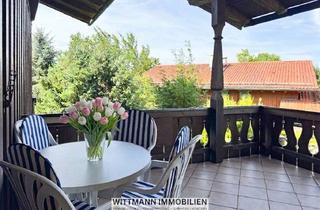 Gewerbeimmobilie kaufen in 83358 Seebruck, SEEBRUCK | Ferienapartment für Gästevermietung mit großer Loggia