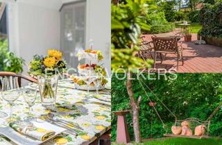 Villa kaufen in 27367 Hellwege, Wohnen unter Reet – charmante Villa mit idyllischem Garten