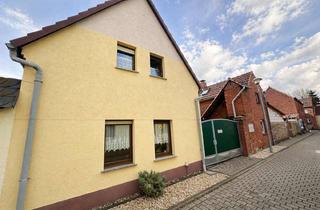 Haus kaufen in 06556 Voigtstedt, PROVISIONSFREI! Immobilie mit PV Anlage, Werkstatt, Scheune & Einliegerwohnung