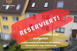 Haus kaufen in 99439 Berlstedt, Ein Haus mit Raum fürs Leben – Reihenmittelhaus mit Garten und Terrasse