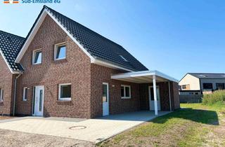 Doppelhaushälfte kaufen in 49832 Beesten, Energieeffiziente Neubau-Doppelhaushälfte in Beesten – Erstbezug