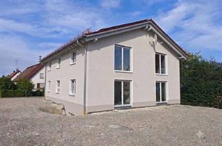 Haus mieten in Schulstraße 7 a+b, 86937 Scheuring, Erstbezug: Moderne Doppelhaushälften mit Süd-Terrasse und Garten
