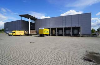 Gewerbeimmobilie kaufen in 19061 Wüstmark, Repräsentativer Gewerbebau in gutem baulichen Zustand mit Büro- und Lagerflächen sowie Rampen