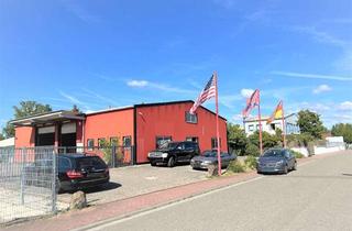Immobilie kaufen in 67435 Lachen-Speyerdorf, Lachen-Speyerdorf! Komplette Kfz-Werkstatt mit Inventar, Industriezelt und Freifläche