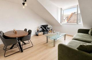 Wohnung mieten in Alte Gasse 69, 60313 Frankfurt, Urban und dennoch ruhig: Sanierte 3-Zimmer-Dachgeschosswohnung in der Frankfurter Innenstadt
