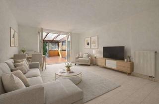 Wohnung kaufen in 31303 Burgdorf, Ideal für kleine Familien! Gepflegte 3-Zimmer-Wohnung mit Wintergarten und eigenem Gartenzugang