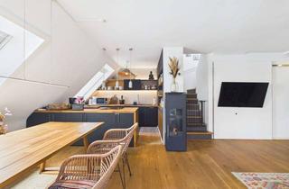 Wohnung kaufen in 85276 Pfaffenhofen, *Wohnen mit Hausgefühl* Außergewöhnliche 4-Zimmer-Maisonette-Wohnung mit Kamin und Designküche.