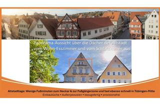 Wohnung kaufen in Ehinger Platz, 72108 Rottenburg, Bezugsfrei+provisionsfrei: Sonnige Panorama-Maisonette, Altstadt, Nähe Fußgängerzone +Tübingen-Mitte