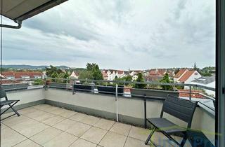 Wohnung mieten in 72108 Rottenburg, Barrierefreie 2-Zimmer Dachgeschosswohnung mit West-Balkon und Garage