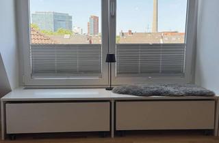 Wohnung mieten in Fürstenwall 90, 40217 Unterbilk, Maisonette mit großer Dachterrasse, Loggia und Rheinturmblick in Düsseldorf-Unterbilk