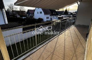 Wohnung mieten in 89233 Pfuhl, gemütliche 3,5-Zimmer-Wohnung mit Südbalkon in Neu-Ulm (Pfuhl) zu vermieten