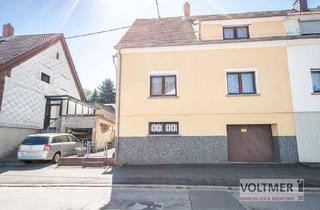 Haus kaufen in 66578 Schiffweiler, FAMILIENFREUNDLICH - Ein- bis Zweifamilienhaus mit Garage & Garten in ruhiger Lage von Schiffweiler!