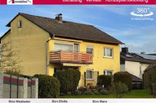 Haus kaufen in 65232 Taunusstein, 2 separate Eigentumswohnungen: Freist. 1-2 Familienhaus mit traumhaftem Garten