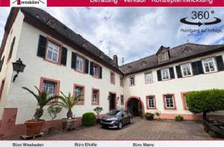 Einfamilienhaus kaufen in 65347 Eltville, Eltville-Hattenheim: Einzigartiges Anwesen mit großem Wohnhaus, kl. Einfamilienhaus, Nebengebäude und Halle + großes Baugrundstück
