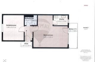 Wohnung kaufen in 66115 Saarbrücken, Reserviert!Saarbrücken-Malstatt: Gut geschnittene Wohnung mit 2 Zimmern, Küche, Bad, Balkon, Garage