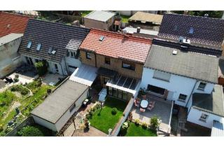 Reihenhaus kaufen in 39240 Calbe, Calbe (Saale) - Gepflegtes Reihenhaus mit Wintergarten, Garten, Keller & Garage