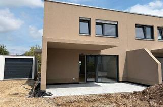 Doppelhaushälfte kaufen in 85055 Ingolstadt, Ingolstadt - Neue moderne DHH in Unterhaunstadt mit Garage