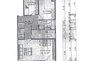 Wohnung kaufen in 32105 Bad Salzuflen, Bad Salzuflen - renovierte 3-ZKB Whg,86m²,provisionsfrei,EBK,inkl.Stellplatz