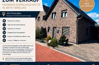 Doppelhaushälfte kaufen in 49770 Herzlake, Herzlake - Doppelhaus Hälfte