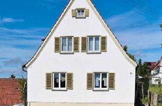 Einfamilienhaus kaufen in 89343 Jettingen-Scheppach, Jettingen-Scheppach - Haus mit gehobenem Alter in ruhiger Hanglage