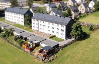 Wohnung kaufen in 09465 Sehmatal-Cranzahl, 3-Raum-Wohnung im Erdgeschoss – mit Einbauküche, Garage und Gestaltungspotenzial