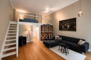 Wohnung kaufen in 65439 Flörsheim, Unikat im Palais Weilbach: Voll möbliertes Galerie-Design-Apartment im Barockschloss!
