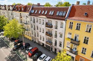 Wohnung kaufen in Schnellerstraße 54, 12439 Niederschöneweide, Stilvoller Altbau in begehrter Lage – 2 Zimmer mit Balkon & bezugsfrei