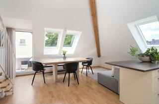 Wohnung kaufen in Friedenspromenade, 81827 Trudering-Riem, Maisonette-DG Wohnung im Grünen
