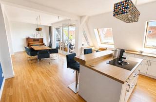 Wohnung mieten in Wönnichstraße 10, 10317 Lichtenberg, Helle 4,5-Zimmer-Dachgeschosswohnung mit großer Terrasse, Klimaanlage & hochwertiger Möblierung