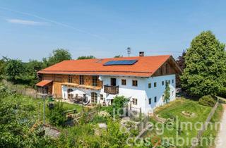Bauernhaus kaufen in 83547 Babensham, Ökologisch saniertes Bauernhaus mit 360 m² Wohnfläche, Ausbaureserve und eigenem Wald im Chiemgau
