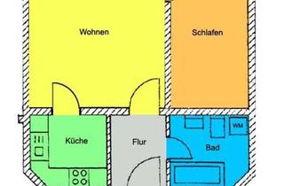 Wohnung mieten in 01662 Meißen, Gemütliches Wohnen in Meißen! Bad mit Wanne! Lift!