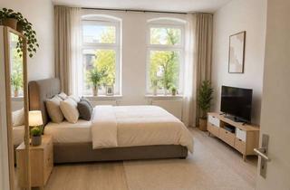 Wohnung mieten in Messerschmiedestr. 22, 06712 Zeitz, Großzügige 4-Zimmerwohnung mit großer Terrasse und Wohnküche in Zeitz — vollsaniert