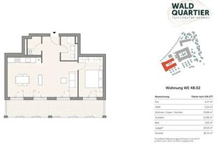 Wohnung mieten in 16321 Bernau, Nachmieter gesucht – Helle 2-Zimmer-Wohnung mit offener Wohnküche und großzügiger Loggia