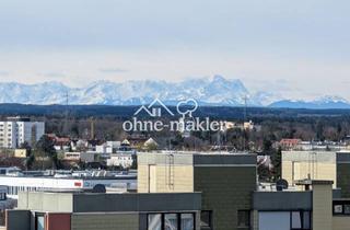 Wohnung kaufen in 82110 Germering, "Bezugsfrei & Modernisiert (Energie C): 1-Zi-Apartment mit Alpenblick + Garage!"