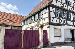 Grundstück zu kaufen in 68549 Ilvesheim, Projektentwickl. mit Baugenehmigung: 1 Doppelh. und 4 Whg mit Denkmal - AFA