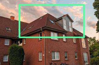Wohnung kaufen in 28816 Stuhr, Stuhr - Provisionsfreie 2-Zimmer-Whg. mit Balkon, Garage & Spitzboden