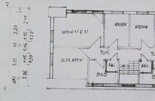 Wohnung mieten in 26919 Brake, 2-ZKB Oberwohnung in Brake (Unterweser)