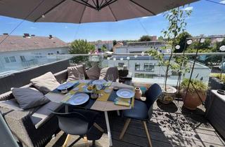 Wohnung mieten in 85053 Ingolstadt, Exklusive 2-Zimmer Teilmöblierte Penthaus Wohnung mit Dachterrasse, EBK, Aufzug und TG-Stellplatz