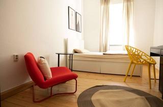 WG-Zimmer mieten in Herrenstraße 27, 76133 Innenstadt-West, Zimmer2 : Stylische voll ausgestattete 4 Raum-WG im sanierten Altbau • Citylage Karlsruhe