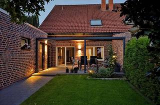 Haus kaufen in Knapp 32, 48336 Sassenberg, *Reserviert* attraktive DHH, 137 qm WF, Füchtorf - 5 Zimmer, Küche, Bad, Gäste-WC, HWR, Garage
