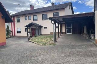 Einfamilienhaus kaufen in 97795 Schondra, Anwesen mit Einfamilienhaus inkl. ELW & zweitem Wohnhaus, Garagen, Carport, Scheune & Werkstatt