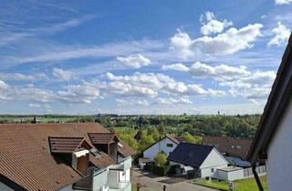 Wohnung mieten in 73061 Ebersbach, 73061 Ebersbach/Fils - Aussichtslage: Wunderschöne, helle 2-Zi-DG-Wohnung mit Badewanne.