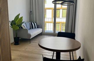 Immobilie mieten in Lucy-Hillebrand-Straße, 74076 Heilbronn, Möblierte 1-Zi-Woh. im Neckarbogen mit Loggia - PERFEKT FÜR PENDLER